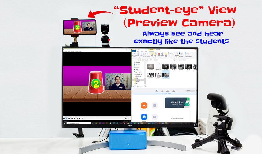 online teachers need a student eye cam