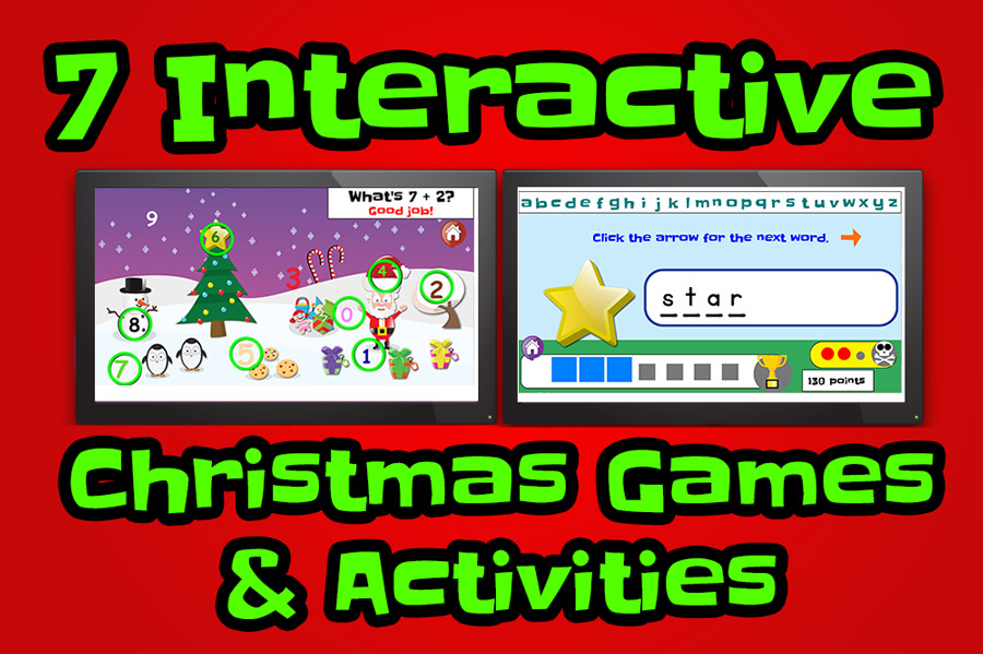 free interactive christmas games and activities