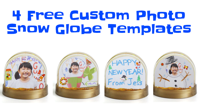 snow globe template thumbs