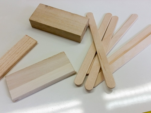 DIY カリンバの材料