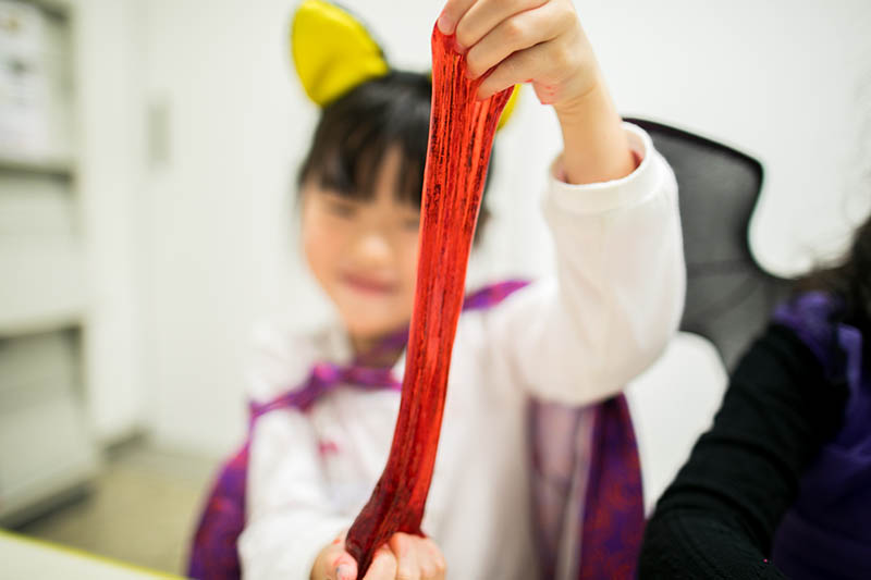 スライムを作るのは楽しい!!