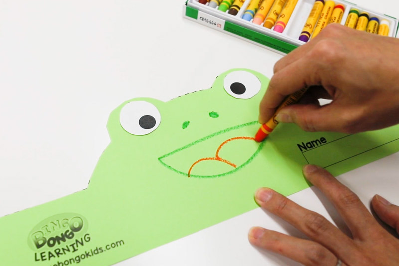 紙工作「動物帽子」の作り方と材料