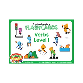 動詞の絵カード 1