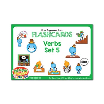 動詞の絵カード 5