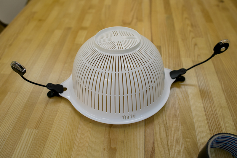 簡単なイルミネーション付きお化けの飾り 手順1