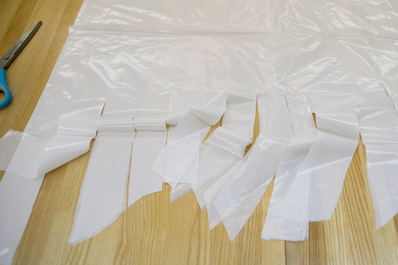 簡単なイルミネーション付きお化けの飾り手順2