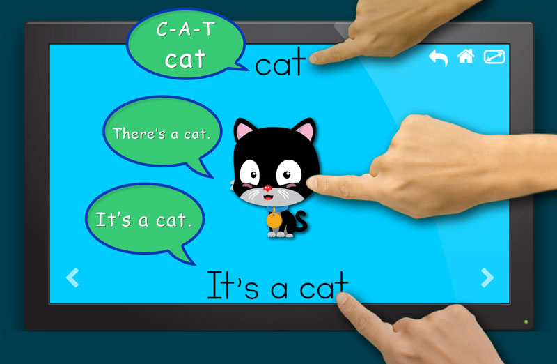 Touch and talk digital speaking DILLS Flashcards